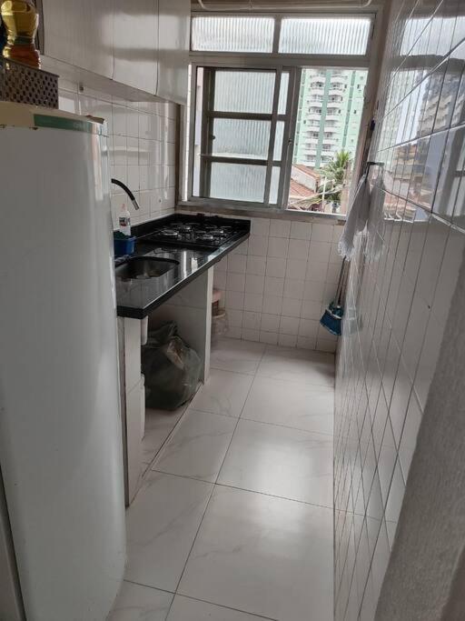 Lindo Apartamento Ao Lado Da Praia Com Garagem Praia Grande  Buitenkant foto